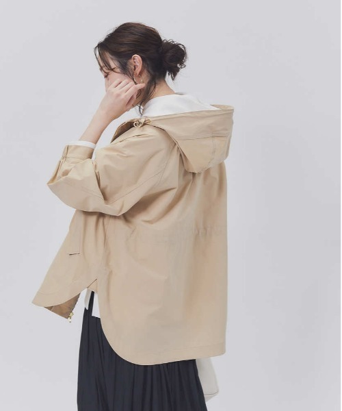 HONEYSUCKLE ROSE（ハニーサックルローズ）の「【HONEYSUCKLE ROSE】撥水マウンテンパーカー（マウンテンパーカー・レディース・ベージュ/ブラック/カーキブラウン・M/L）」の15枚目の写真