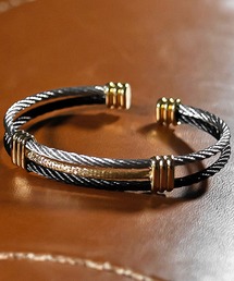 JOKER（ジョーカー）の「ダブルワイヤーブレスレット バングル  Brodiaea（ブローディア）（ブレスレット）」