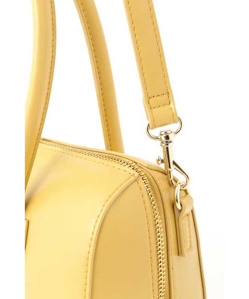 JILL STUART(ジルスチュアート)の「◆ブライトボストン(ボストンバッグ・レディース・ブラック/イエロー・フリ-)」の6枚目の写真
