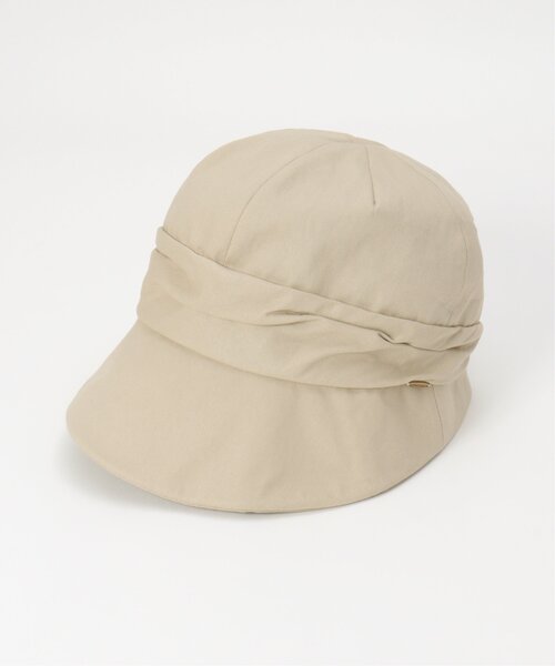 LBC（エルビーシー）の「タック入りキャスケット（キャスケット・レディース・ネイビー/ベージュ/オフホワイト・FREE）」の15枚目の写真