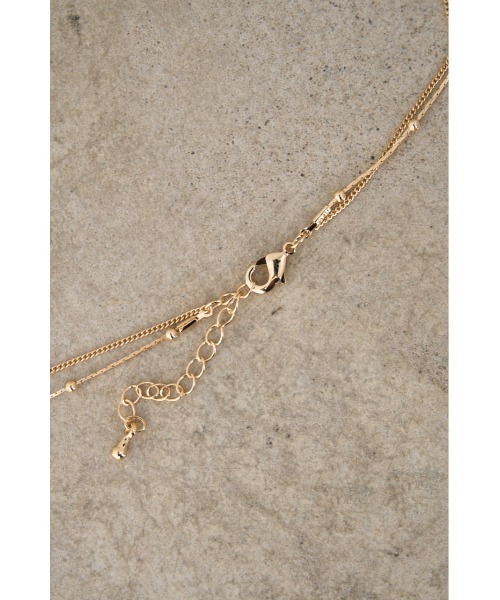 AZUL by moussy（アズールバイマウジー）の「DOT CHAIN COMBI NECKLACE/ドットチェーンコンビネックレス（ネックレス・レディース・シルバー/ゴールド系その他・FREE）」の8枚目の写真