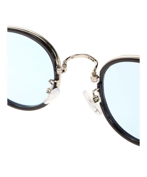 EVRIS（エヴリス）の「ROUND HEM サングラス（サングラス・レディース・その他1/ブラック・FREE）」の12枚目の写真