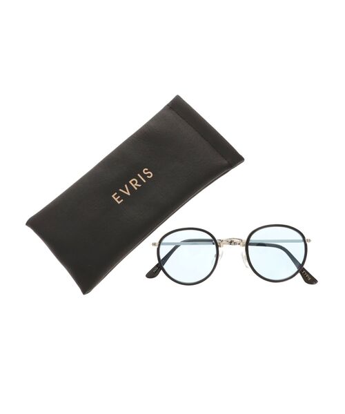 EVRIS（エヴリス）の「ROUND HEM サングラス（サングラス・レディース・その他1/ブラック・FREE）」の13枚目の写真