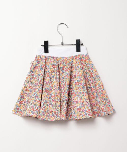 agnes b.(アニエスベー)の「【Outlet】IDE2 E JUPE キッズ フラワースカート(スカート・キッズ・レッド系その他・4YEAR/12YEAR/6YEAR/10YEAR/8YEAR)」の2枚目の写真