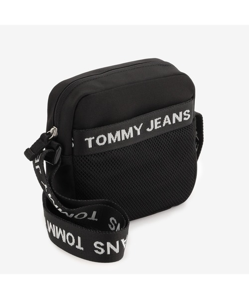 tommy jeans(トミー ジーンズ)の「エッセンシャルスクエアリポーターバッグ(ショルダーバッグ・メンズ・ブラック/オレンジ・FREE)」の4枚目の写真
