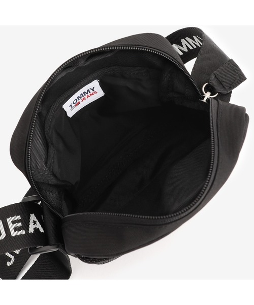 tommy jeans(トミー ジーンズ)の「エッセンシャルスクエアリポーターバッグ(ショルダーバッグ・メンズ・ブラック/オレンジ・FREE)」の6枚目の写真