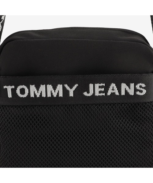 tommy jeans(トミー ジーンズ)の「エッセンシャルスクエアリポーターバッグ(ショルダーバッグ・メンズ・ブラック/オレンジ・FREE)」の8枚目の写真