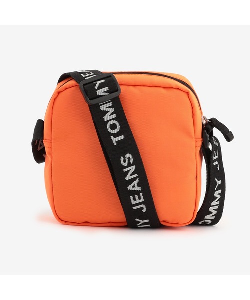tommy jeans(トミー ジーンズ)の「エッセンシャルスクエアリポーターバッグ(ショルダーバッグ・メンズ・ブラック/オレンジ・FREE)」の16枚目の写真