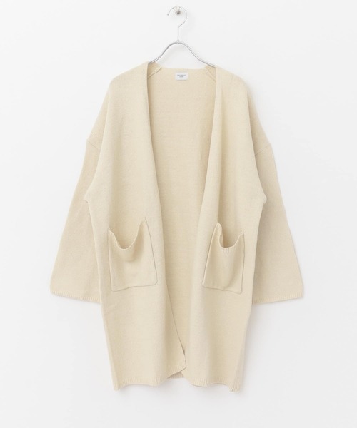URBAN RESEARCH DOORS グレー USAコットン カーディガン URBAN RESEARCH DOORS グレー USAコットン カーディガン