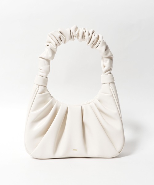 JW PEI（ジェイダブリューペイ）の「JW PEI/ジェイダブリューペイ Gabbi Ruched Hobo Handbag ハンドバッグ ミニバッグ（ハンドバッグ・レディース・ブラウン/エメラルドブルー/ブルー/ブラック/アイボリー/グレー/ホワイト・FREE）」の17枚目の写真
