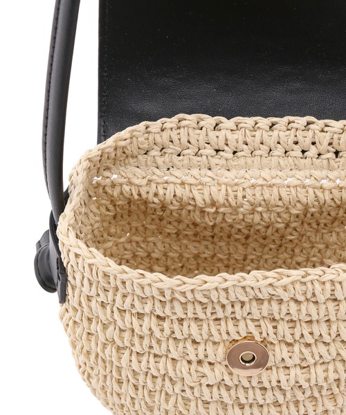 ROPE' PICNIC（ロペピクニック）の「カラーフラップペーパーマイクロミニショルダーバッグ（ショルダーバッグ・レディース・オレンジ/キナリ/ブルー/ブラック・FREE）」の16枚目の写真