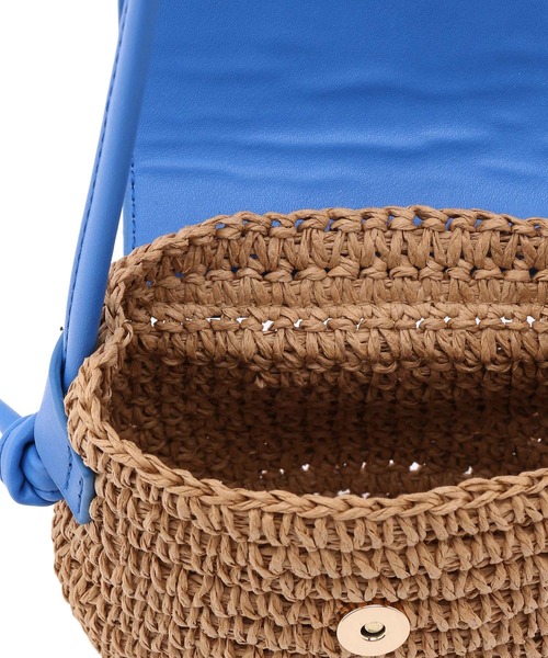 ROPE' PICNIC（ロペピクニック）の「カラーフラップペーパーマイクロミニショルダーバッグ（ショルダーバッグ・レディース・オレンジ/キナリ/ブルー/ブラック・FREE）」の20枚目の写真