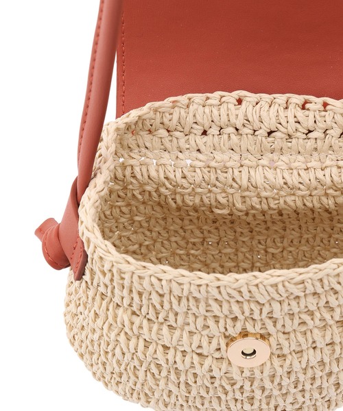 ROPE' PICNIC（ロペピクニック）の「カラーフラップペーパーマイクロミニショルダーバッグ（ショルダーバッグ・レディース・オレンジ/キナリ/ブルー/ブラック・FREE）」の14枚目の写真