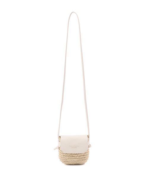 ROPE' PICNIC（ロペピクニック）の「カラーフラップペーパーマイクロミニショルダーバッグ（ショルダーバッグ・レディース・オレンジ/キナリ/ブルー/ブラック・FREE）」の6枚目の写真