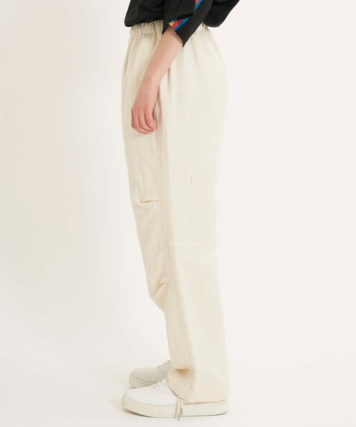 KIIT（キート）の「【KIIT/キート】MILITARY PANTS（カーゴパンツ・メンズ・アイボリー・1）」の3枚目の写真