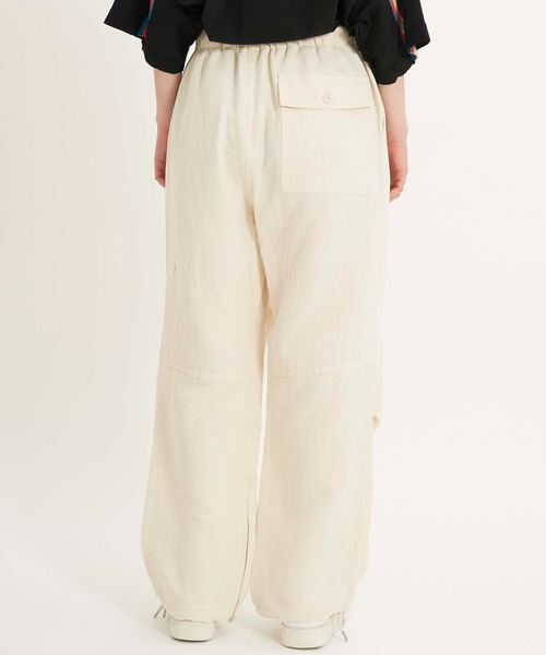 KIIT（キート）の「【KIIT/キート】MILITARY PANTS（カーゴパンツ・メンズ・アイボリー・1）」の6枚目の写真