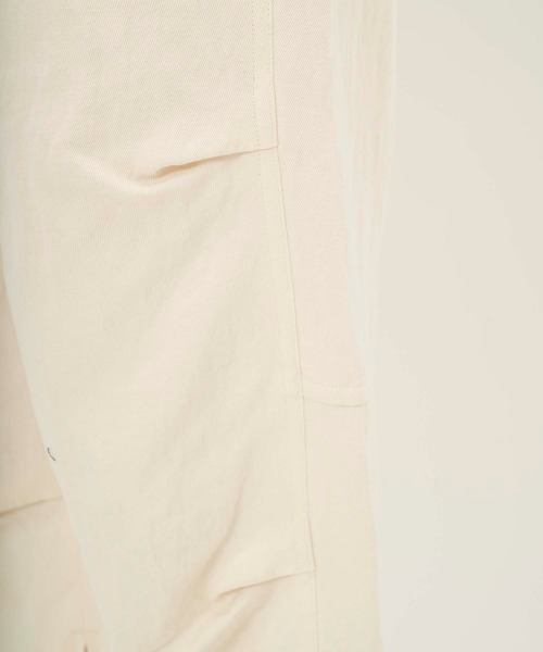 KIIT（キート）の「【KIIT/キート】MILITARY PANTS（カーゴパンツ・メンズ・アイボリー・1）」の11枚目の写真