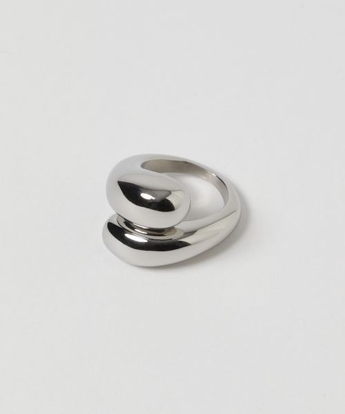 JEANASIS（ジーナシス）の「【ステンレス】プランプリング/185674（リング・レディース・シルバー/ゴールド・SMALL/MEDIUM）」の5枚目の写真