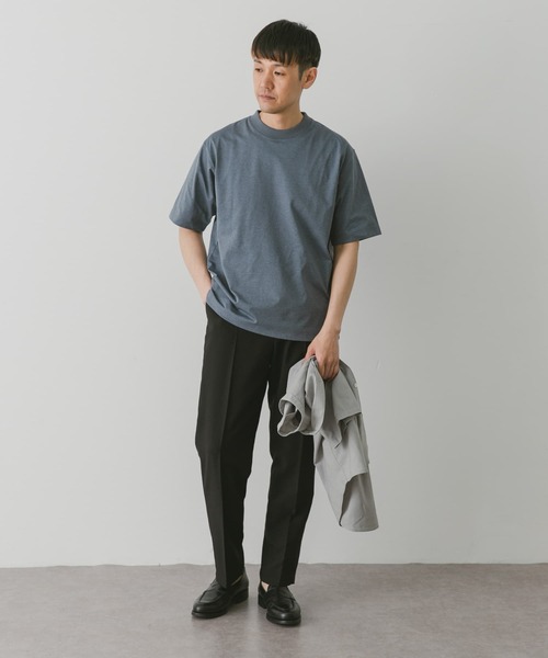 URBAN RESEARCH DOORS（アーバンリサーチドアーズ）の「『Sサイズ/WEB限定』『吸水速乾』『接触冷感』『イージーケア』クイックドライ ショートスリーブT（Tシャツ/カットソー・メンズ・ブラック/カーキ/ブラウン/ライトグレー/ホワイト/ネイビー/モカ/ブルー・SMALL/MEDIUM/LARGE/X-LARGE）」の11枚目の写真