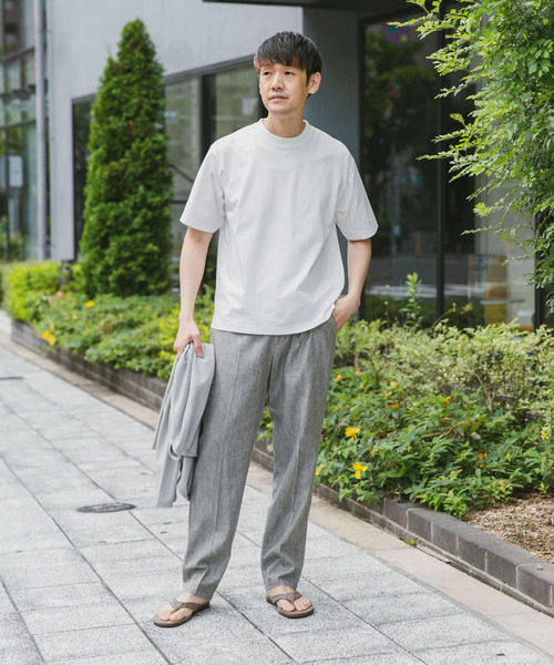 URBAN RESEARCH DOORS（アーバンリサーチドアーズ）の「『Sサイズ/WEB限定』『吸水速乾』『接触冷感』『イージーケア』クイックドライ ショートスリーブT（Tシャツ/カットソー・メンズ・ブラック/カーキ/ブラウン/ライトグレー/ホワイト/ネイビー/モカ/ブルー・SMALL/MEDIUM/LARGE/X-LARGE）」の12枚目の写真