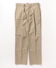 UNIVERSAL OVERALL | 【UNIVERSAL OVERALL】PLEATED WORK PANTS(スラックス)