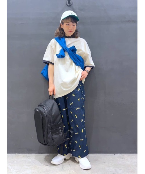 niko and...(ニコアンド)の「FINEリネンワークBIGシャツ(シャツ/ブラウス・レディース・イエロー/ホワイト/グリーン/ブルー/オフホワイト・MEDIUM/LARGE)」の13枚目の写真