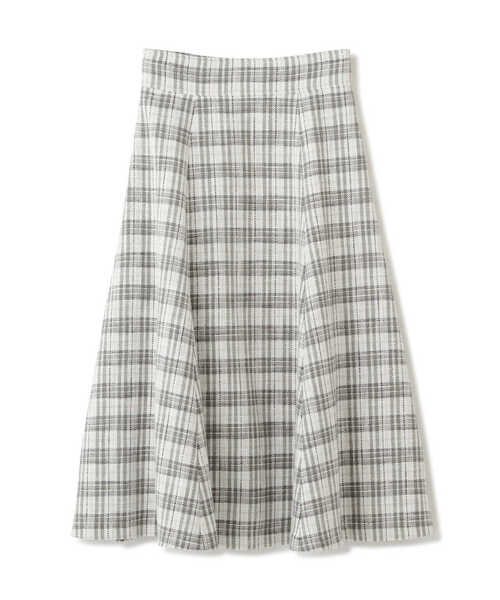 PROPORTION BODY DRESSING（プロポーションボディドレッシング）の「チェックフレアスカート / 1213120406（スカート・レディース・ライトグリーン/ベージュ/グレー・X-SMALL/MEDIUM/SMALL）」の4枚目の写真