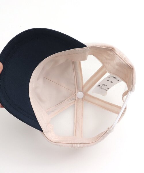 apres les cours（アプレレクール）の「【ワンポイント/パステル】バラエティモチーフメッシュキャップ（キャップ・キッズ・ベージュ/サックスブルー/ピンク/ネイビー/ミント/ラベンダー・50/54/58）」の17枚目の写真