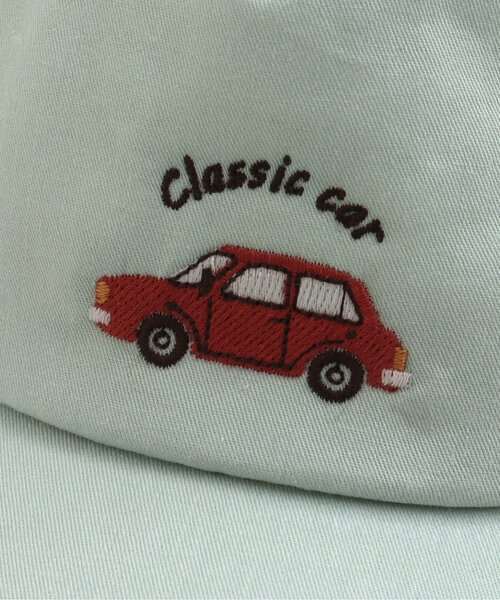 apres les cours（アプレレクール）の「【ワンポイント/パステル】バラエティモチーフメッシュキャップ（キャップ・キッズ・ベージュ/サックスブルー/ピンク/ネイビー/ミント/ラベンダー・50/54/58）」の20枚目の写真