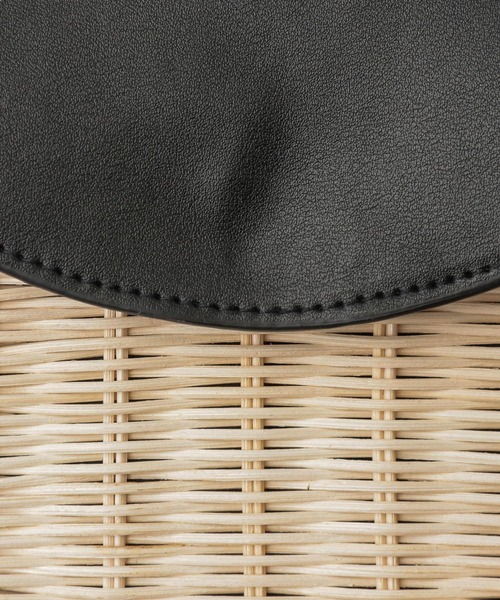 A part by（アパートバイ）の「ラタンショルダーバッグ（ショルダーバッグ・レディース・ライトグリーン/ブラック・FREE）」の17枚目の写真