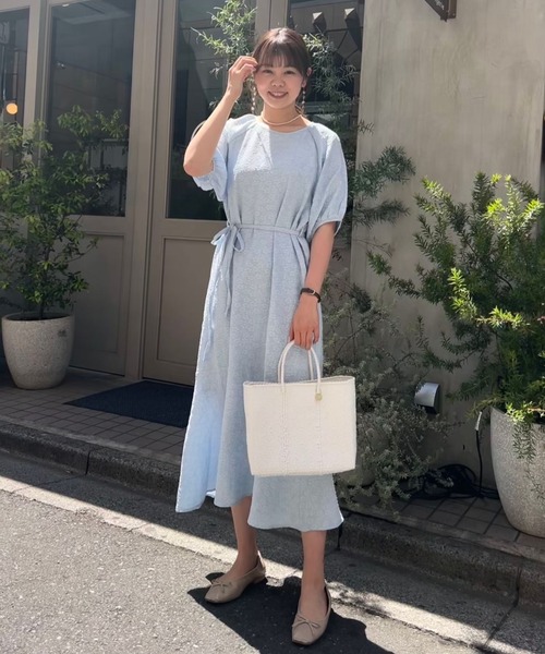 Letra（レトラ）の「メルカドバッグ　ロンボ　ホワイト　エクストラスモール（かごバッグ・レディース・ホワイト・X-SMALL）」の9枚目の写真