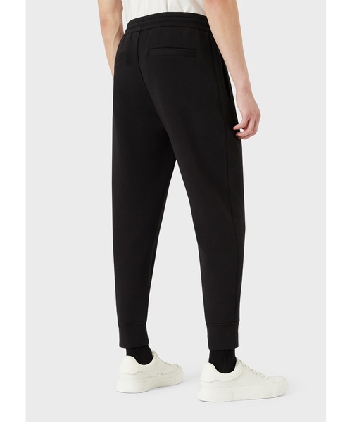 EMPORIO ARMANI（エンポリオアルマーニ）の「【エンポリオ アルマーニ】ジョガーパンツ r-EAcreateロゴ刺繍（スウェットパンツ・メンズ・ブラック・X-SMALL/MEDIUM）」の5枚目の写真