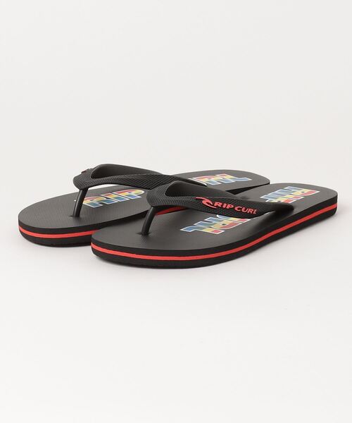 rip curl(リップカール)の「【RIPCURL(リップカール)】ICONS OPEN TOE 軽量ブランドロゴビーチサンダル/ビーサン(サンダル・メンズ・ブラック×レッド/ブラック/ブラック×ブルー・12/7/8/10/13/9/11)」の7枚目の写真