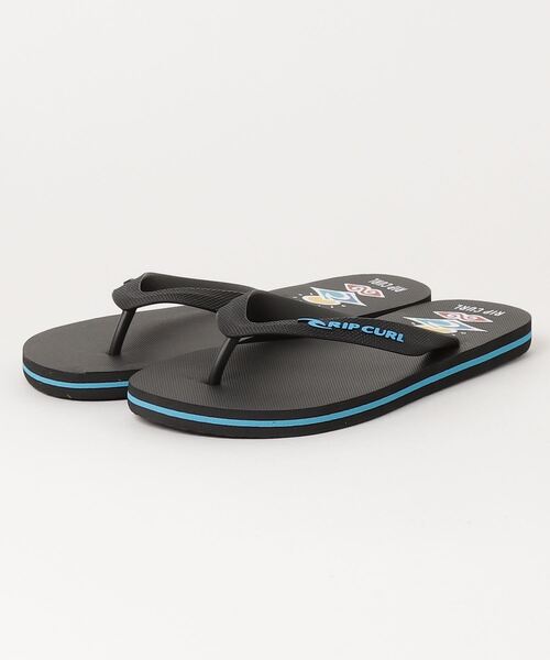 rip curl(リップカール)の「【RIPCURL(リップカール)】ICONS OPEN TOE 軽量ブランドロゴビーチサンダル/ビーサン(サンダル・メンズ・ブラック×レッド/ブラック/ブラック×ブルー・12/7/8/10/13/9/11)」の8枚目の写真