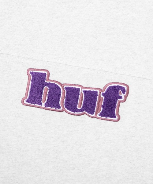 HUF（ハフ）の「MADISON FOOTBALL CREW / HUF Tシャツ フットボールクルー（Tシャツ/カットソー・メンズ・ホワイト/ブラック/アッシュグレー・X-SMALL/SMALL/MEDIUM/LARGE/X-LARGE/XX-LARGE）」の4枚目の写真