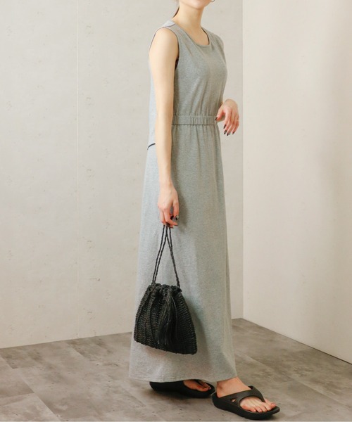 Per sist ence(パーシエンス)の「Per sist ence/パーシエンス バックドロストカットワンピース(ワンピース・レディース・ブラック/グレー・FREE)」の11枚目の写真