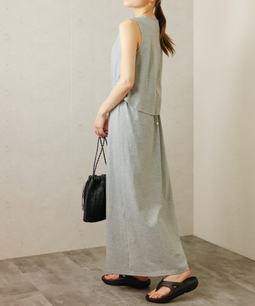 Per sist ence(パーシエンス)の「Per sist ence/パーシエンス バックドロストカットワンピース(ワンピース・レディース・ブラック/グレー・FREE)」の12枚目の写真