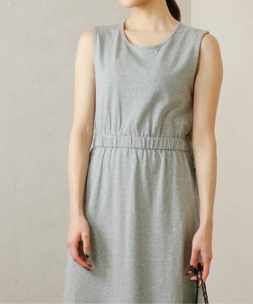 Per sist ence(パーシエンス)の「Per sist ence/パーシエンス バックドロストカットワンピース(ワンピース・レディース・ブラック/グレー・FREE)」の14枚目の写真