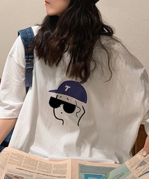 DiamondHearts | 手書き風プリントTシャツ(Tシャツ/カットソー)