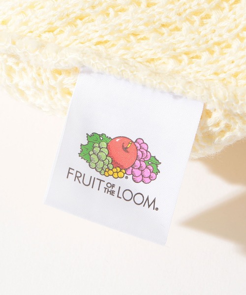 FRUIT OF THE LOOM(フルーツオブザルーム)の「FRUIT OF THE LOOM ワッフルビーニー(ニットキャップ/ビーニー・メンズ・オレンジ/パープル/ブラック/オフホワイト・FREE)」の8枚目の写真