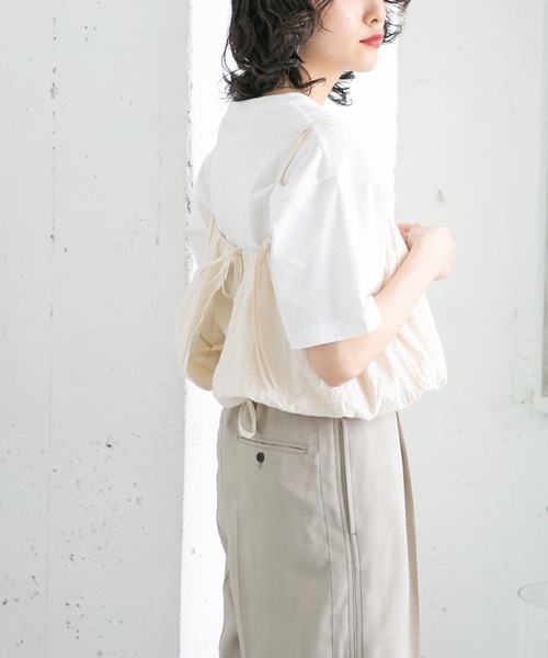 KBF（ケイビーエフ）の「ワッシャービスチェ（ベスト・レディース・ブラック/アイボリー/ベージュ・ONE）」の12枚目の写真