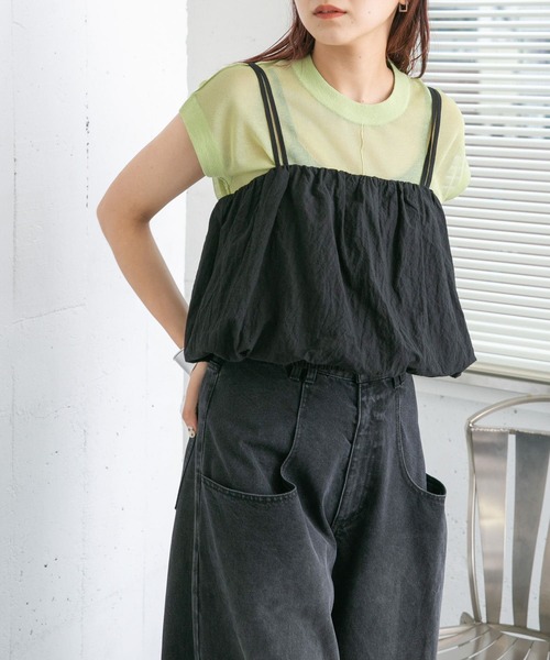 KBF（ケイビーエフ）の「ワッシャービスチェ（ベスト・レディース・ブラック/アイボリー/ベージュ・ONE）」の19枚目の写真