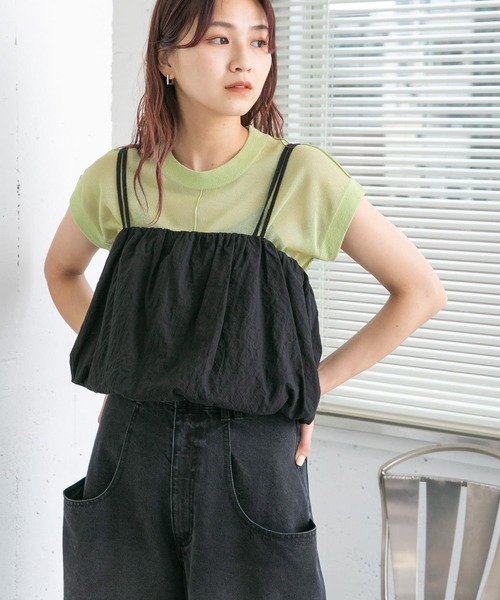 KBF（ケイビーエフ）の「ワッシャービスチェ（ベスト・レディース・ブラック/アイボリー/ベージュ・ONE）」の21枚目の写真