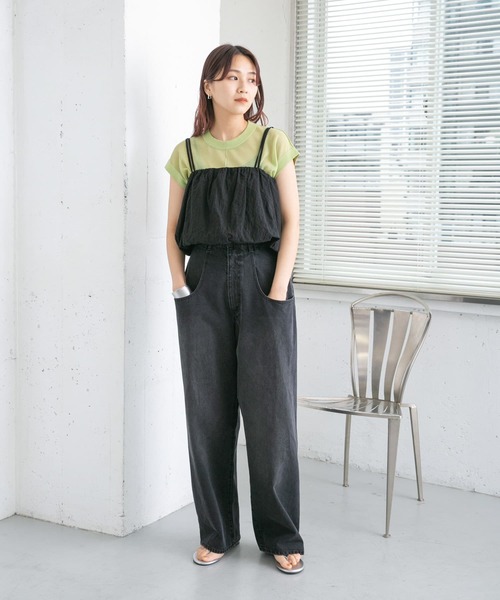 KBF（ケイビーエフ）の「ワッシャービスチェ（ベスト・レディース・ブラック/アイボリー/ベージュ・ONE）」の22枚目の写真