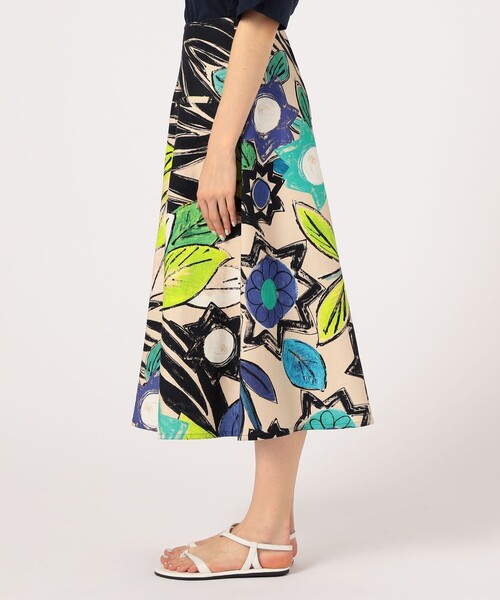 SOFIE D'HOORE（ソフィードール）の「〇SOFIE D’ HOORE SERLES コットン プリントスカート（スカート・レディース・ブルー系その他・34）」の6枚目の写真