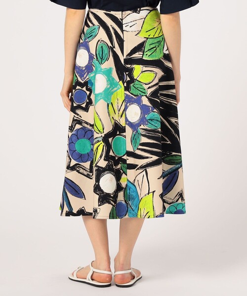 SOFIE D'HOORE（ソフィードール）の「〇SOFIE D’ HOORE SERLES コットン プリントスカート（スカート・レディース・ブルー系その他・34）」の9枚目の写真