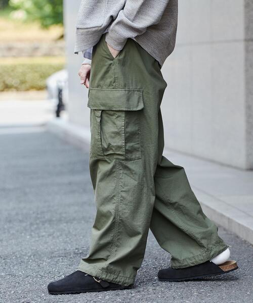 ⚫︎Lサイズ！SSZ カット6ポケット リップストップペイズリーカーゴパンツ ⚫︎Lサイズ！SSZ カット6ポケット リップストップペイズリーカーゴ