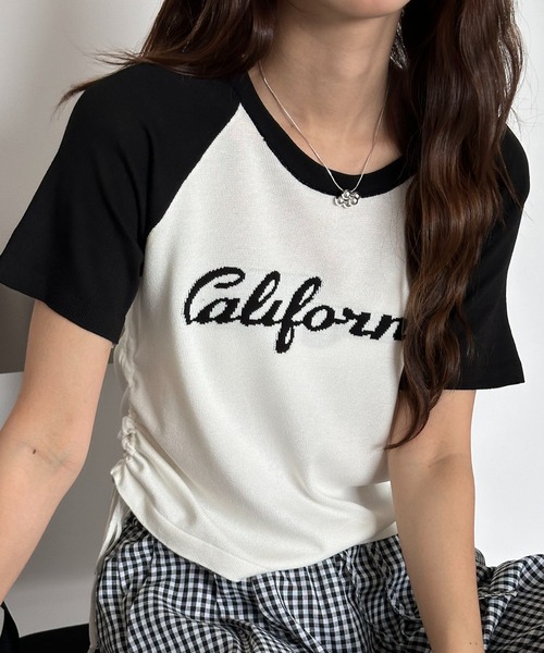 Bristol ラグランスリーブシャツ リラックスラグランスリーブシャツ＜グリーンイエロー＞(XS グリーン