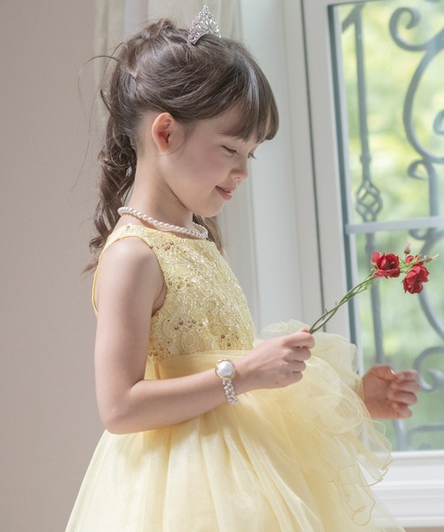 Catherine Cottage（キャサリンコテージ）の「【ZOZO限定】ビジューパールヘアゴム（ヘアゴム・キッズ・ホワイト・FREE）」の2枚目の写真