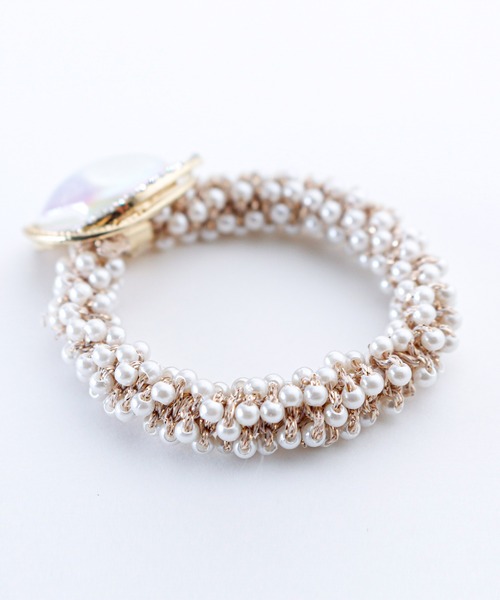 Catherine Cottage（キャサリンコテージ）の「【ZOZO限定】ビジューパールヘアゴム（ヘアゴム・キッズ・ホワイト・FREE）」の11枚目の写真
